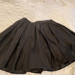 Michael Kors size 0 black skater skirt